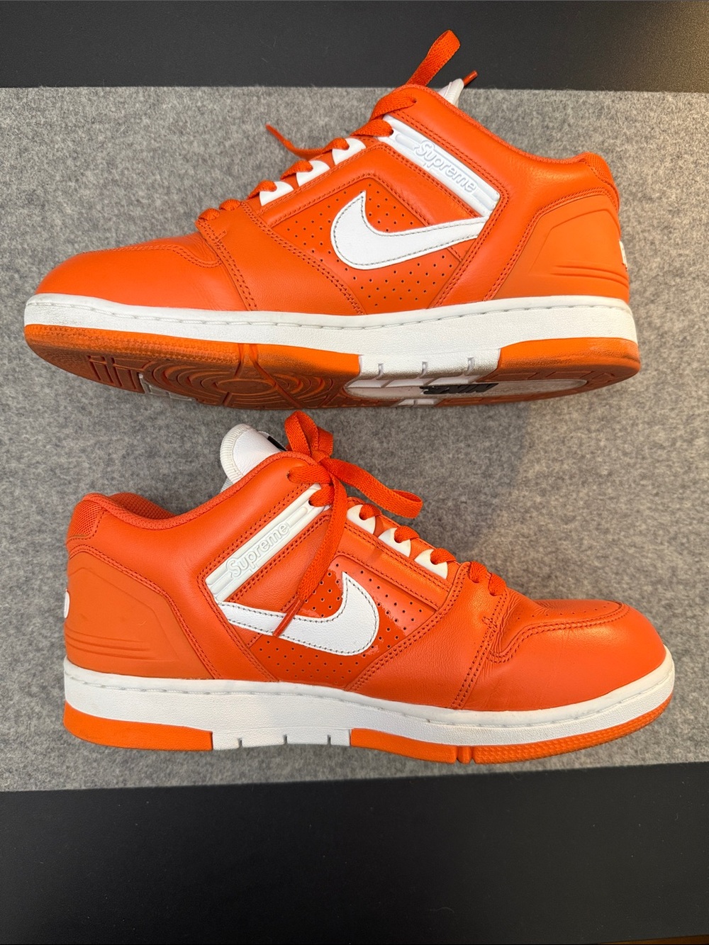 Supreme x Nike Air Force 2 ‘Orange’, 10M - Picture 2 of 7